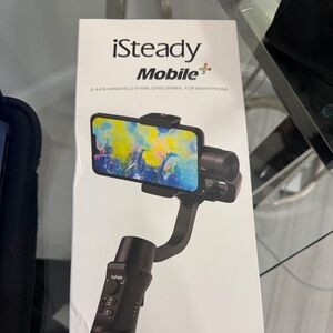 iSteady Mobile+ 3 Axis Handheld Stabilizing Gimbal For Smartphone Black